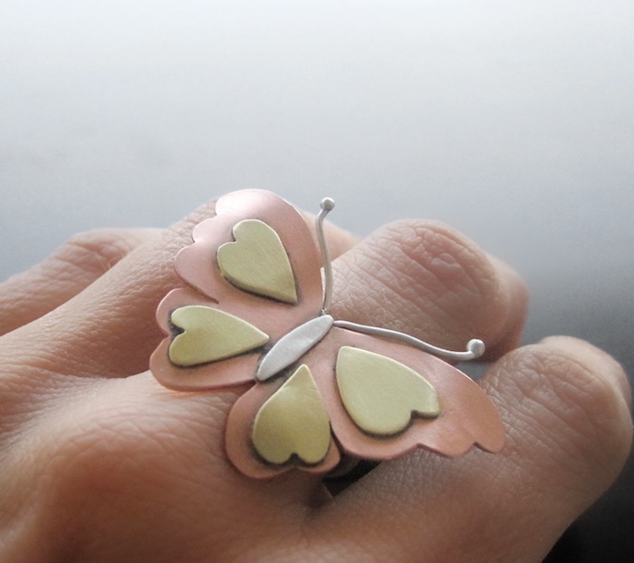 butterfly ring