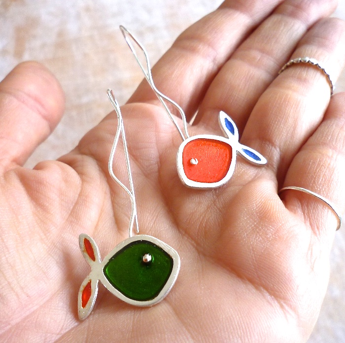 fish earrings