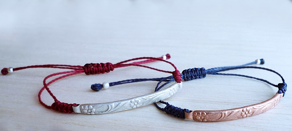I have also finished the new floral print bracelets and a few variations of pre-existing bracelet designs.
