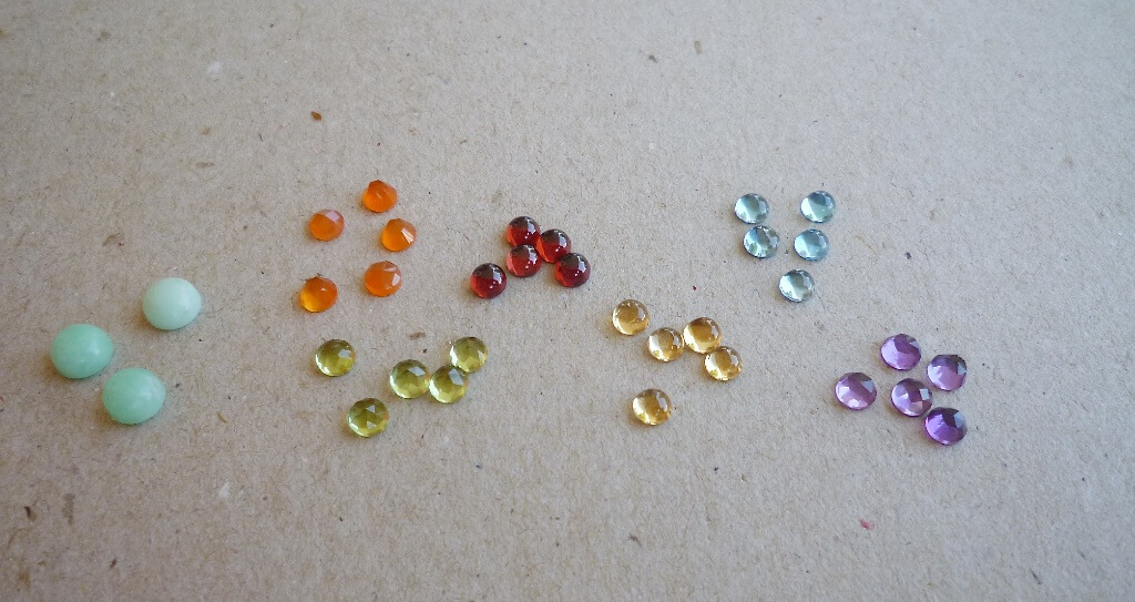 I have also received new cabochons, which means that more seashell rings are on the way! 