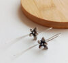 Cherry Bud Earrings – Botanical Sterling Silver Earrings
